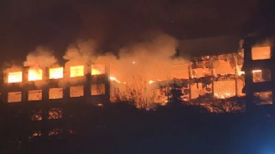 Incndio atinge prdio da Secretaria de Segurana Pblica do RS; dois bombeiros esto desaparecidos