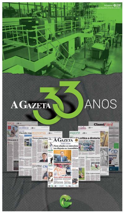 Parabns, Gazeta, pelos 33 anos!