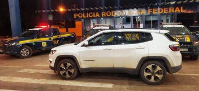 Homem  preso em MT dirigindo Jeep roubado no Rio de Janeiro