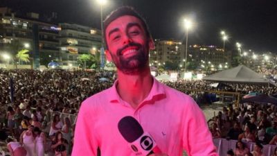 Reprter da Globo  agredido durante produo de reportagem