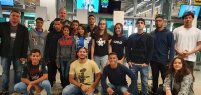 Judocas mato-grossenses embarcam para a disputa do Brasileiro Sub-15 e Sub-18 no Rio de Janeiro
