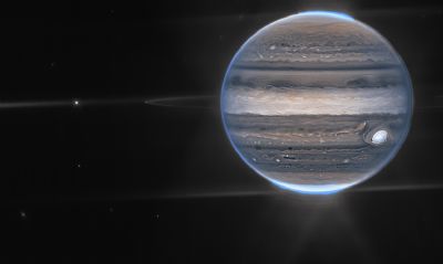 Imagens de telescpio revelam detalhes inditos do planeta Jpiter