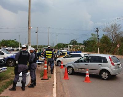 Treze motoristas so presos por embriaguez ao volante em Vrzea Grande