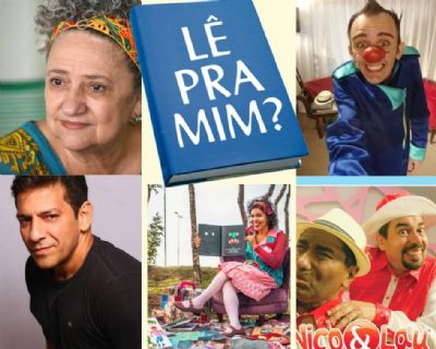 Artistas nacionais e regionais participam de iniciativa de leitura para crianas