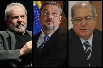 Lula, Palocci e Paulo Bernardo vo responder por suspeita de corrupo