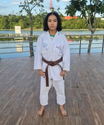 Karateca mato-grossense de 16 anos  promessa em Campeonato Nacional de Karat-D Tradicional