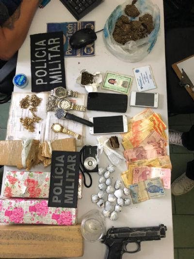 Grupo  preso por trfico de drogas em Matup