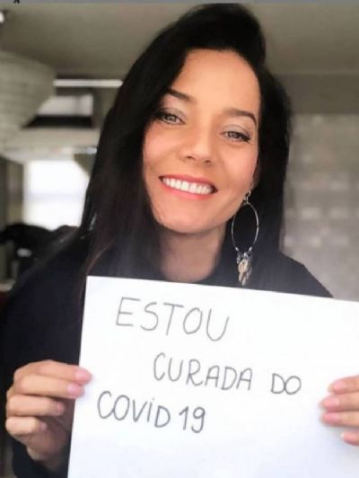 Monica Carvalho diz que est curada da Covid-19
