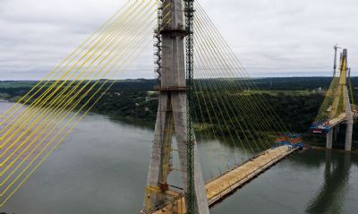 Segunda ponte entre Brasil e Paraguai deve ser concluda em novembro