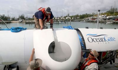 'Rudos subaquticos' so captados durante busca por submarino