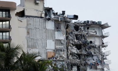 Miami: chega a cinco nmero de mortes em desabamento de prdio