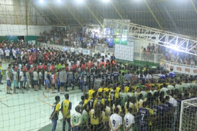 Abertura da Copa Martinello de Futsal aconteceu no sbado
