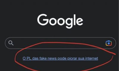 Dino quer apurao sobre campanha do Google contra PL das Fake News
