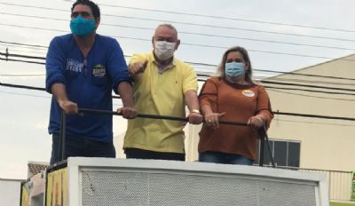 Roberto Frana faz carreata no CPA e promete limpeza no Alencastro