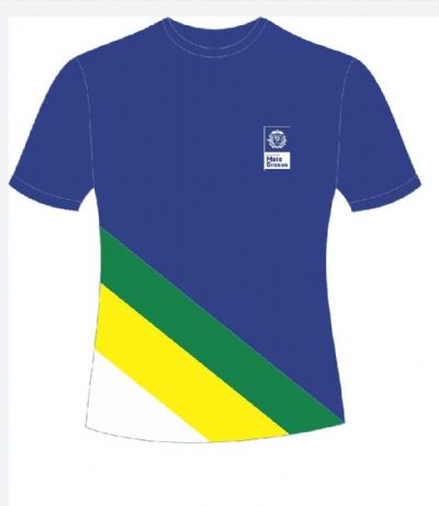 Camiseta azul royal, com faixas diagonais, ser o novo uniforme dos estudantes de MT