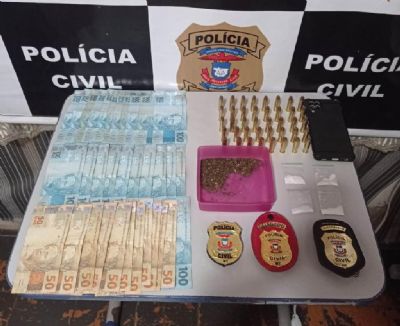 Polcia Civil cumpre mandados em pontos de trfico de drogas na regio norte