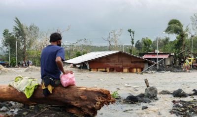 Tufo deixa dez mortos e trs desaparecidos nas Filipinas