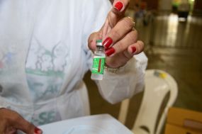 Segunda dose da Astrazeneca est garantida na campanha Vacina Cuiab