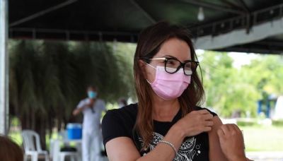 Menos de 20 dias aps cirurgia, Virginia Mendes tem alta e retornar para Cuiab