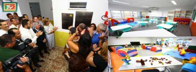VG inaugura o primeiro de 16 centros municipais de educao infantil