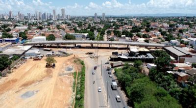 Obra do viaduto da Beira Rio deve ser entregue em abril