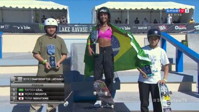 Rayssa Leal vence 2 etapa seguida no Mundial de Skate Street