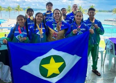 Estudantes de MT conquistam 53 medalhas nos Jogos Escolares Brasileiros