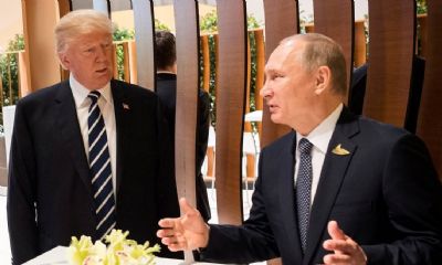 Trump e Putin conversam sobre comrcio e incndios florestais