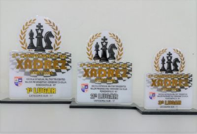 Escola Tiradentes promove 1 Campeonato de Xadrez Virtual